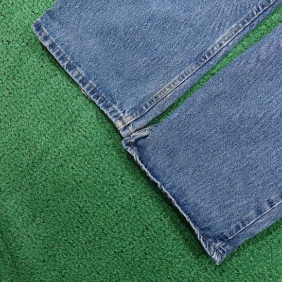 VINTAGE Levis 517 Jeans Mens 42x30 (41x30) Blue Boot Cut USA MADE Denim - Picture 4 of 14